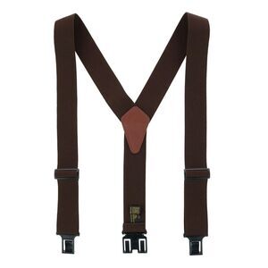 Perry Suspenders Men's Elastic 2 Inch Wide Hook End Suspenders (Tall Available)